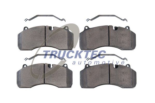 TRUCKTEC AUTOMOTIVE Комплект тормозных колодок, дисковый тормоз 03.35.116